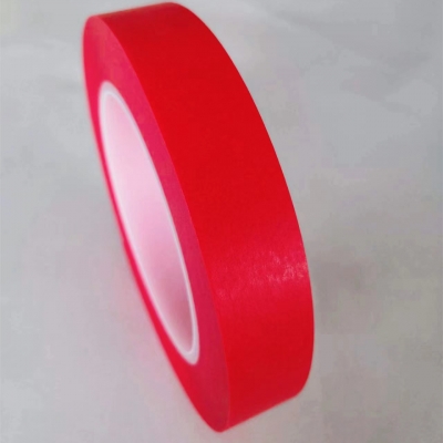紅色高溫美紋紙復(fù)合PET膠帶